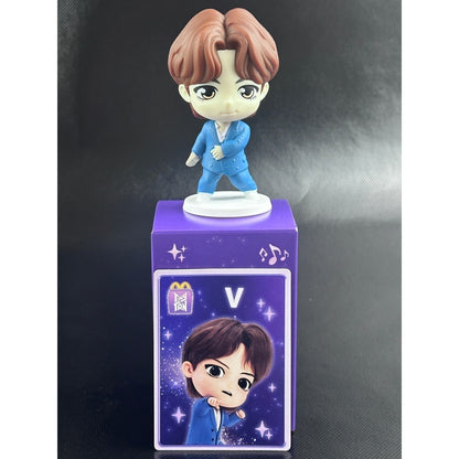 BTS TinyTAN McDonalds Happy Meal Figure Full Set of 7 with Boxes and Cards 2024 by McDonald's