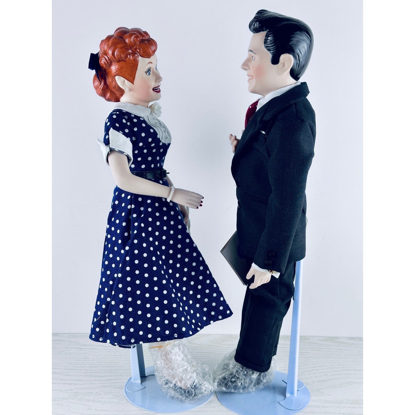 Hamilton Collection I Love Lucy Ricky Porcelain Doll Lucille Ball CBS by The Hamilton Collection