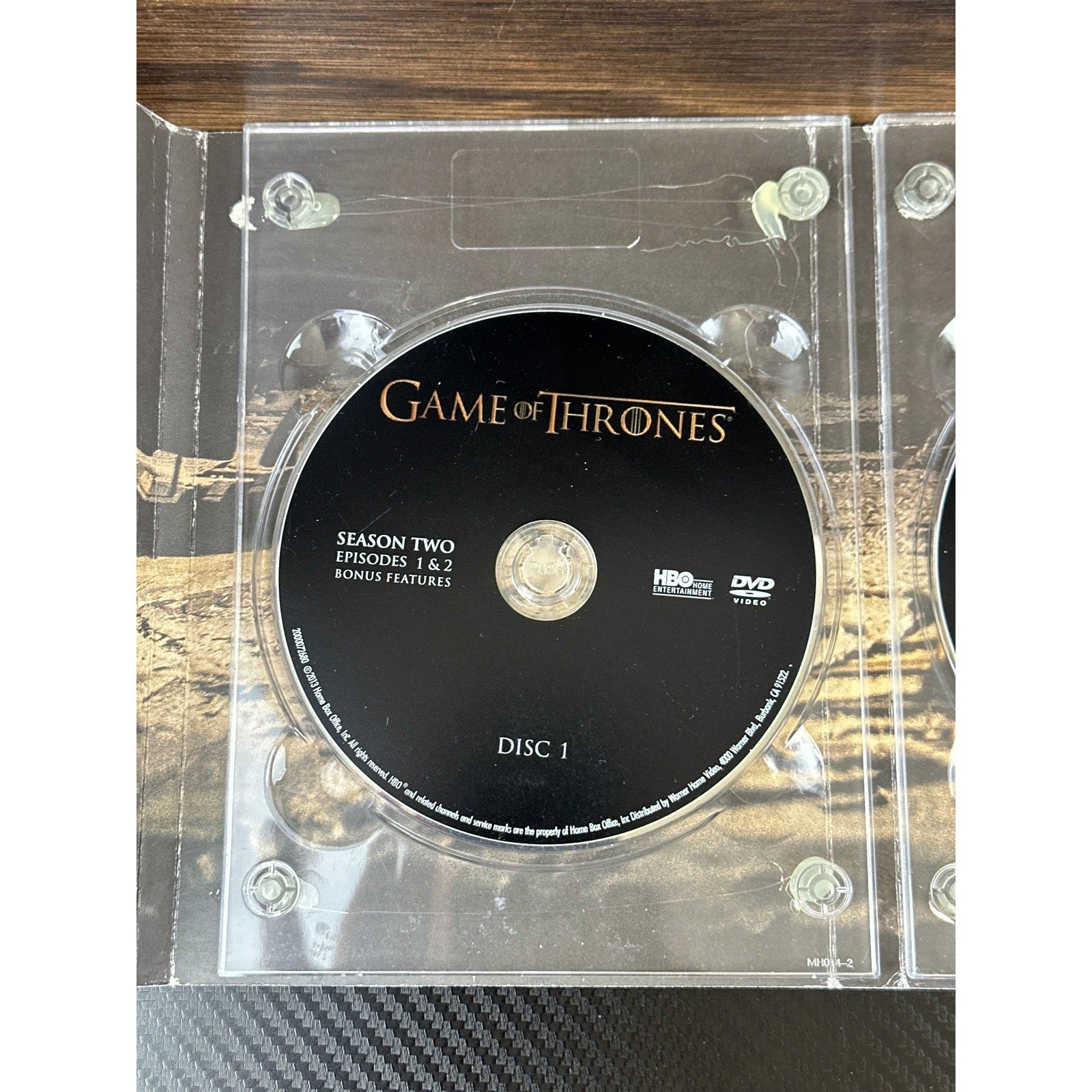 HBO Game of Thrones The Complete Second Season DVD 5-Disc Box Set 2013 Release by Buysaavy