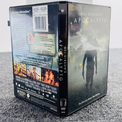 Apocalypto DVD Mel Gibson Mayan Action Adventure Widescreen 2007 Movie 50646 by Buysaavy
