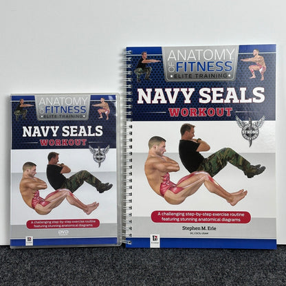 Anatomy of Fitness Elite Training Navy SEALs Workout Book & DVD Kit Stephen Erle by Buysaavy
