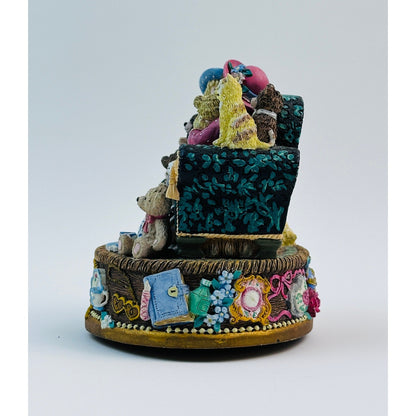San Francisco Music Box Company Cherish The Thought Figurine Music Box by The San Francisco Music Box Company