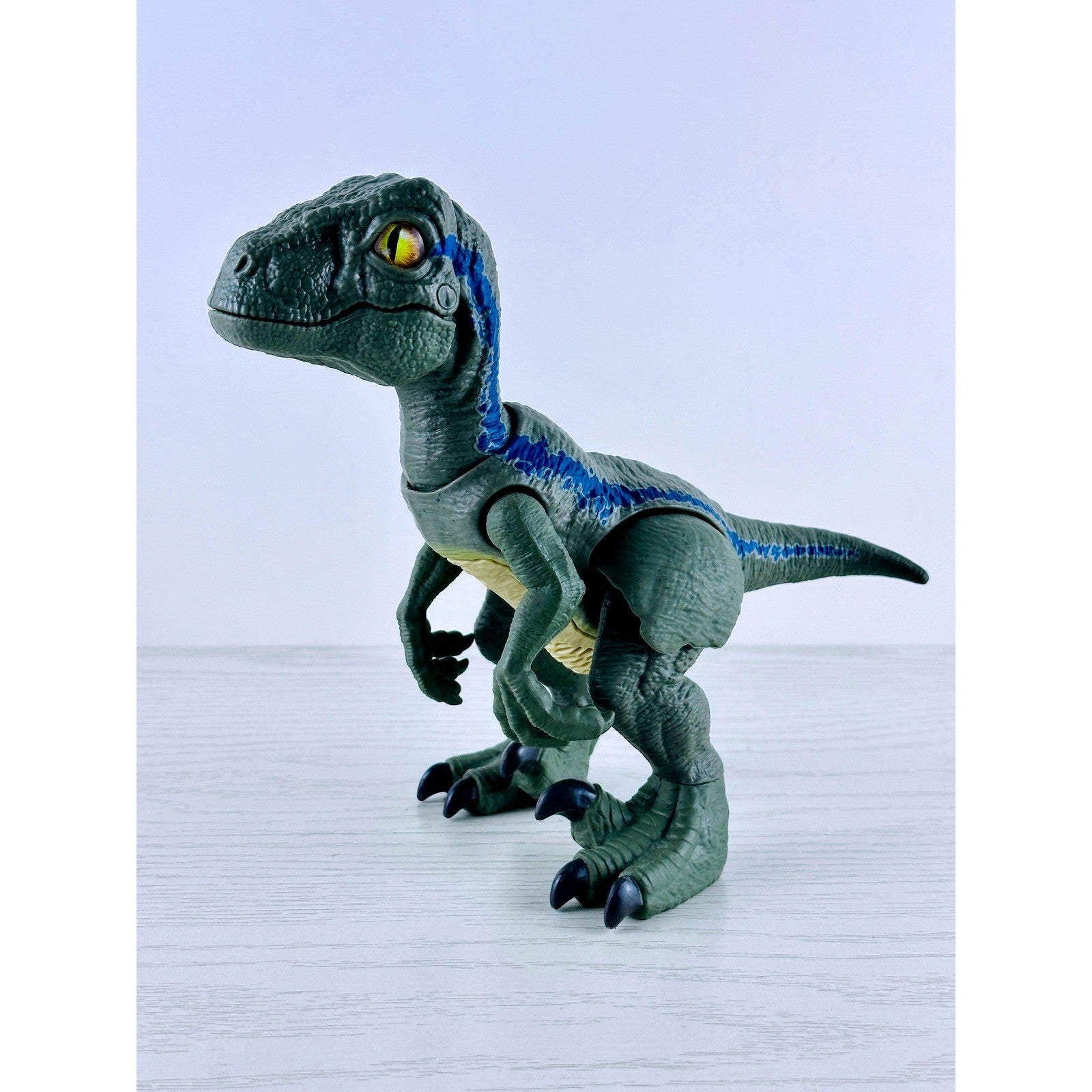 Jurassic World Blue Velociraptor Action Figure Toy - Pre-Owned, Fully Tested by Unbranded