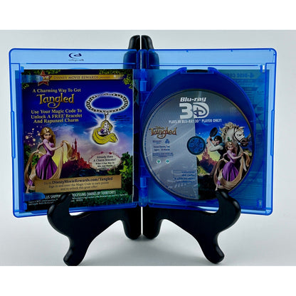 Disney Tangled 3D Blu-ray 4-Disc Combo Pack 2D DVD Digital Copy Spanish Audio by Buysaavy