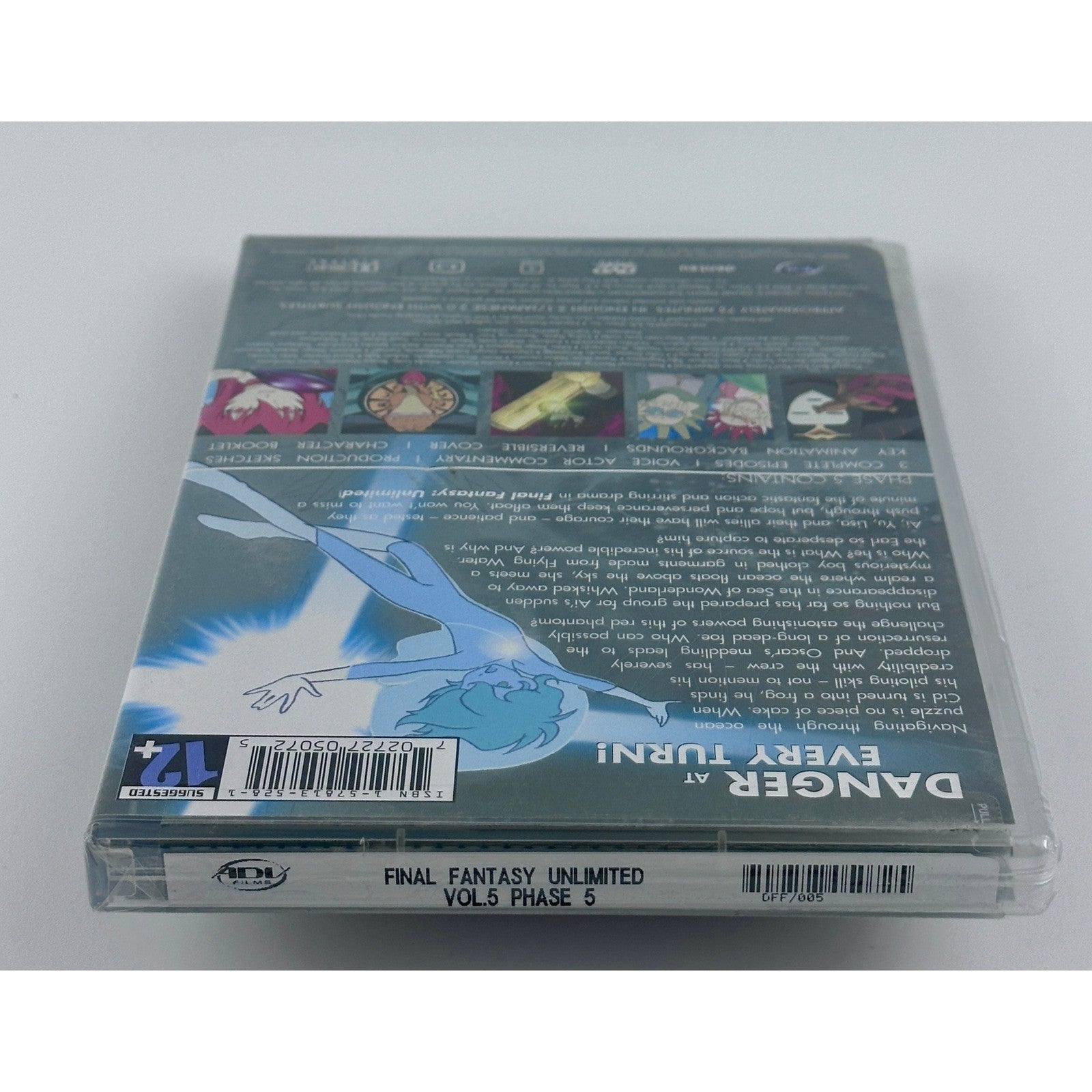 Final Fantasy Unlimited Vol 5 Phase 5 DVD - Anime Sci-Fi Fantasy - New by Buysaavy