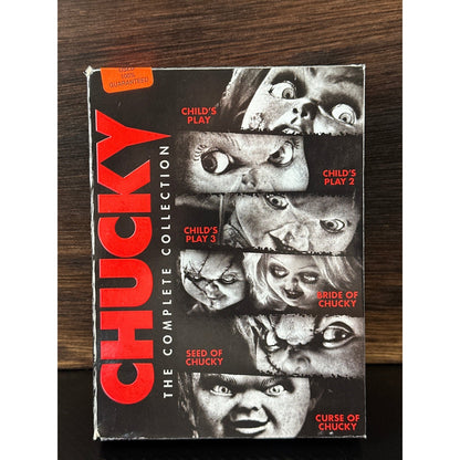 Chucky The Complete Collection 6 Movie DVD Set Childs Play Bride Seed Curse by Buysaavy