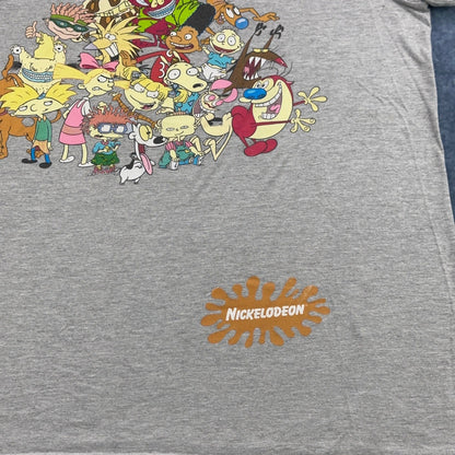 Nickelodeon Mens 90s Nicktoons Characters Graphic T-Shirt Gray Large Rugrats L by Nickelodeon
