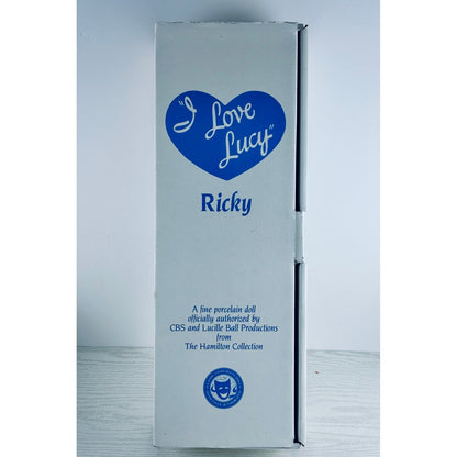 Hamilton Collection I Love Lucy Ricky Porcelain Doll Lucille Ball CBS by The Hamilton Collection