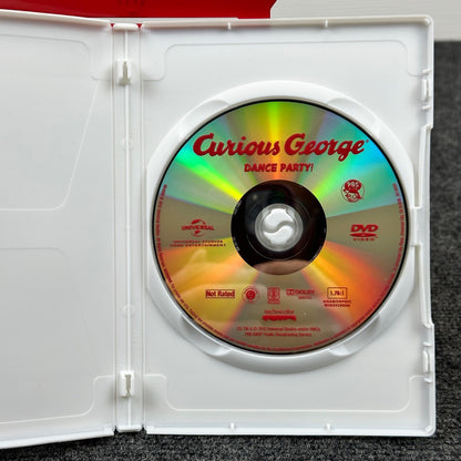 Curious George 3 DVD Lot Dance Party Zoo Night Sweet Dreams PBS Kids Emmy Winner by Buysaavy