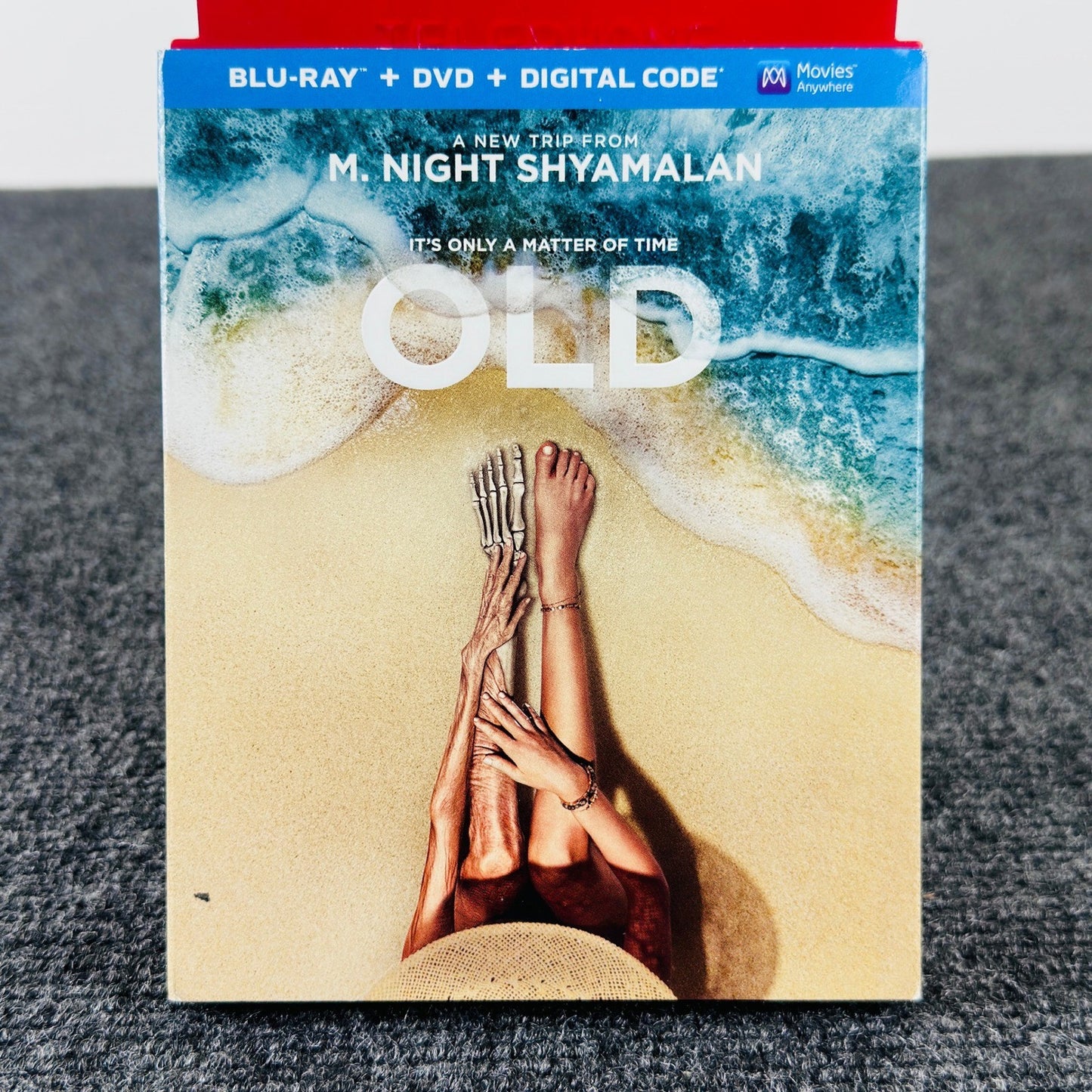 Old Blu-ray DVD Digital Code M Night Shyamalan Thriller Movie with Slipcover by Buysaavy