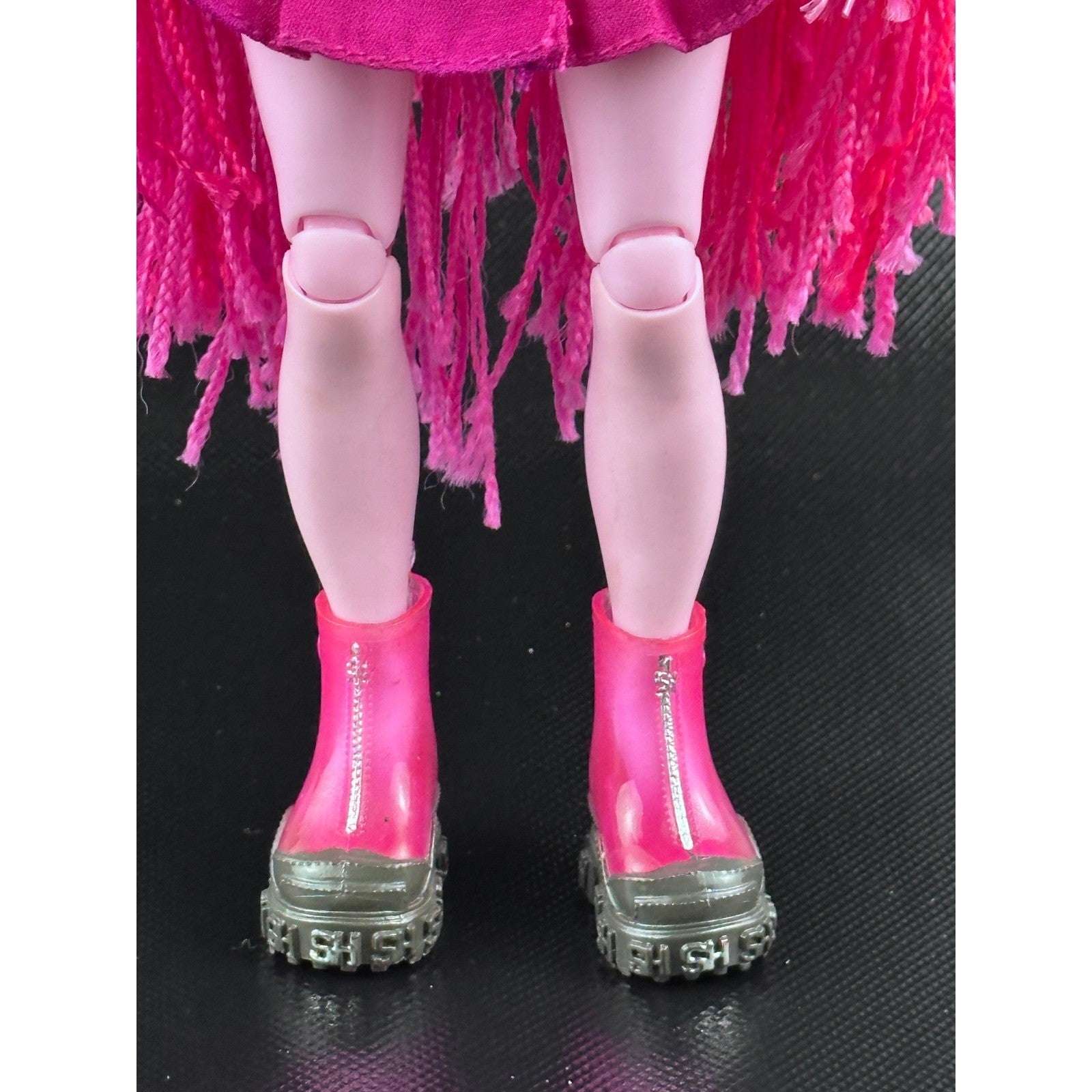 Rainbow High Shadow High Neon Shadow Pink Fashion Doll with Outfit &amp; Boots by Shadow High