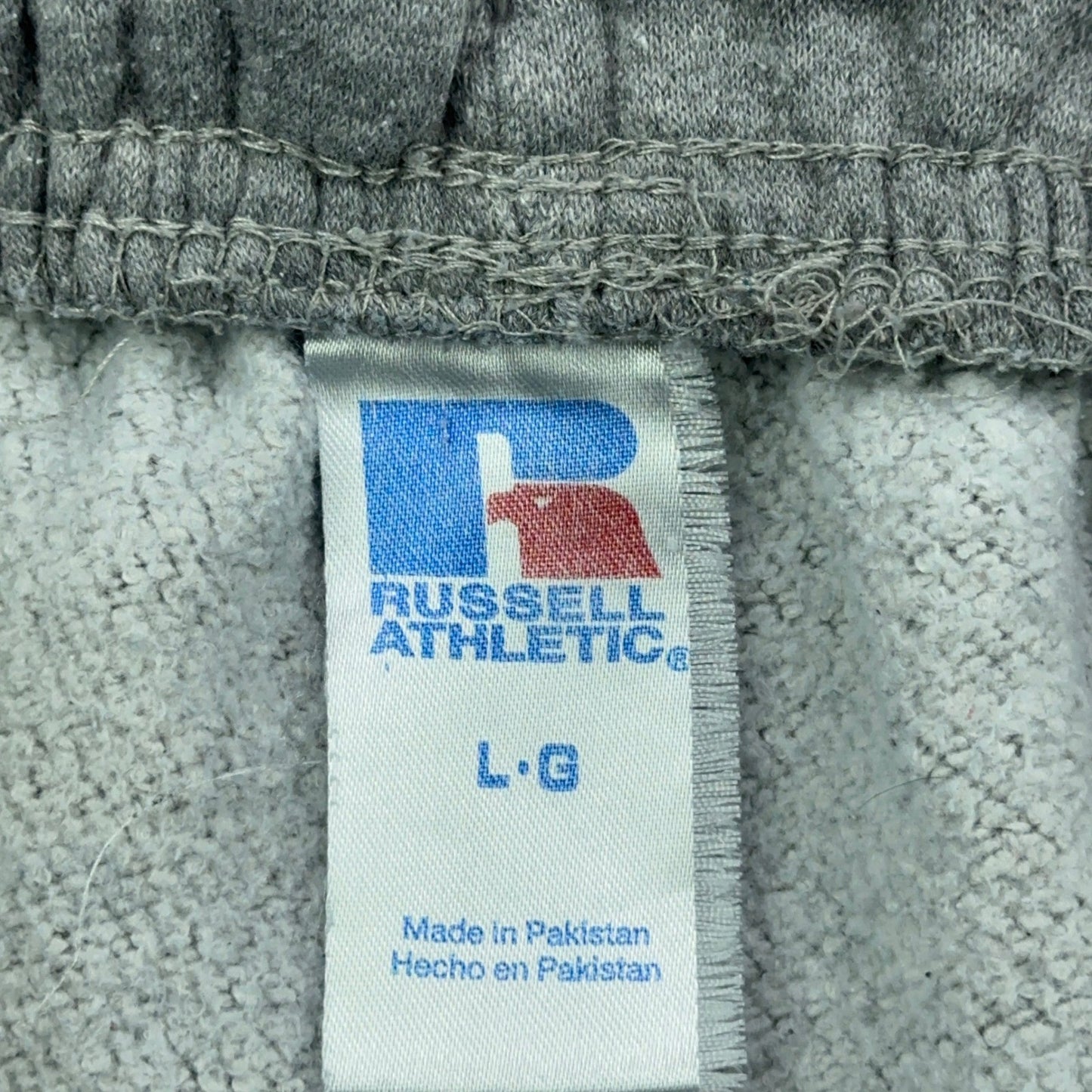 Russell Athletic Mens Gray Fleece Jogger Sweatpants Heather Gray Large L by Russell Athletic