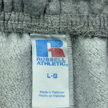 Russell Athletic Mens Gray Fleece Jogger Sweatpants Heather Gray Large L by Russell Athletic