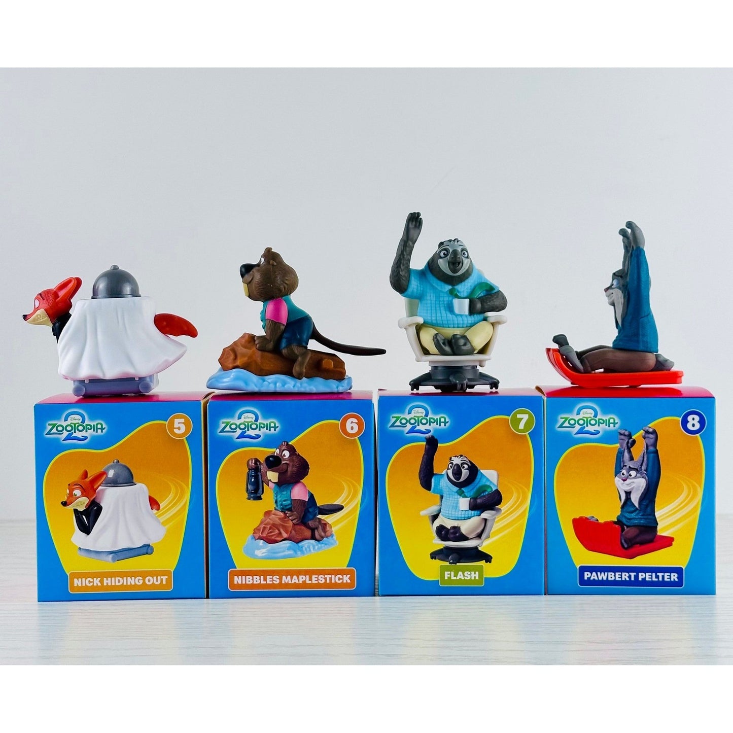 Disney Zootopia Mini Figures 8-Piece Set - New in Box, Collectible Toys by Unbranded