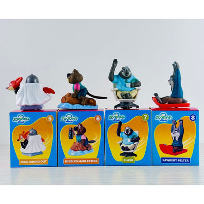 Disney Zootopia Mini Figures 8-Piece Set - New in Box, Collectible Toys by Unbranded