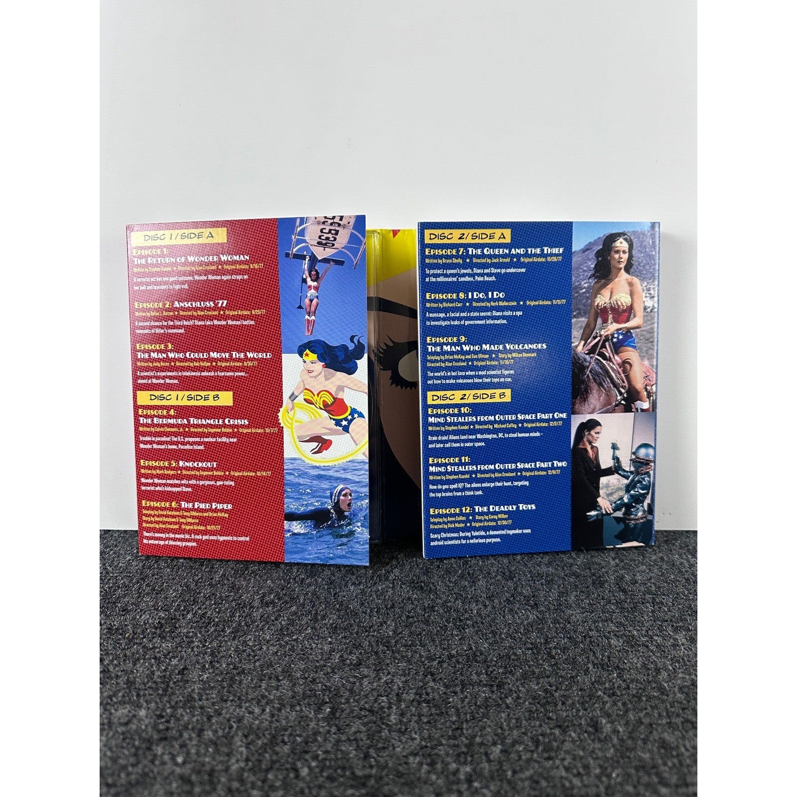 Wonder Woman The Complete First and Second Seasons DVD Lynda Carter DC Series by Buysaavy