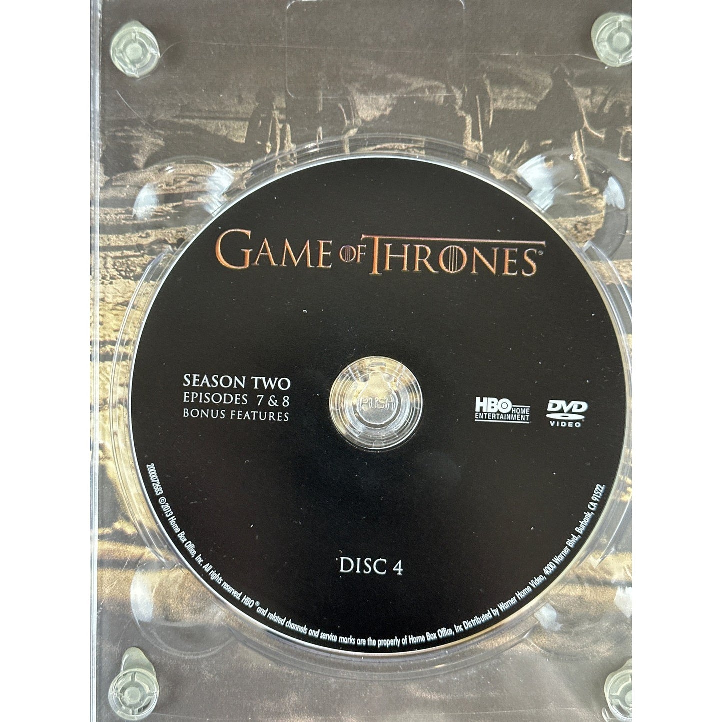HBO Game of Thrones The Complete Second Season DVD 5-Disc Box Set 2013 Release by Buysaavy