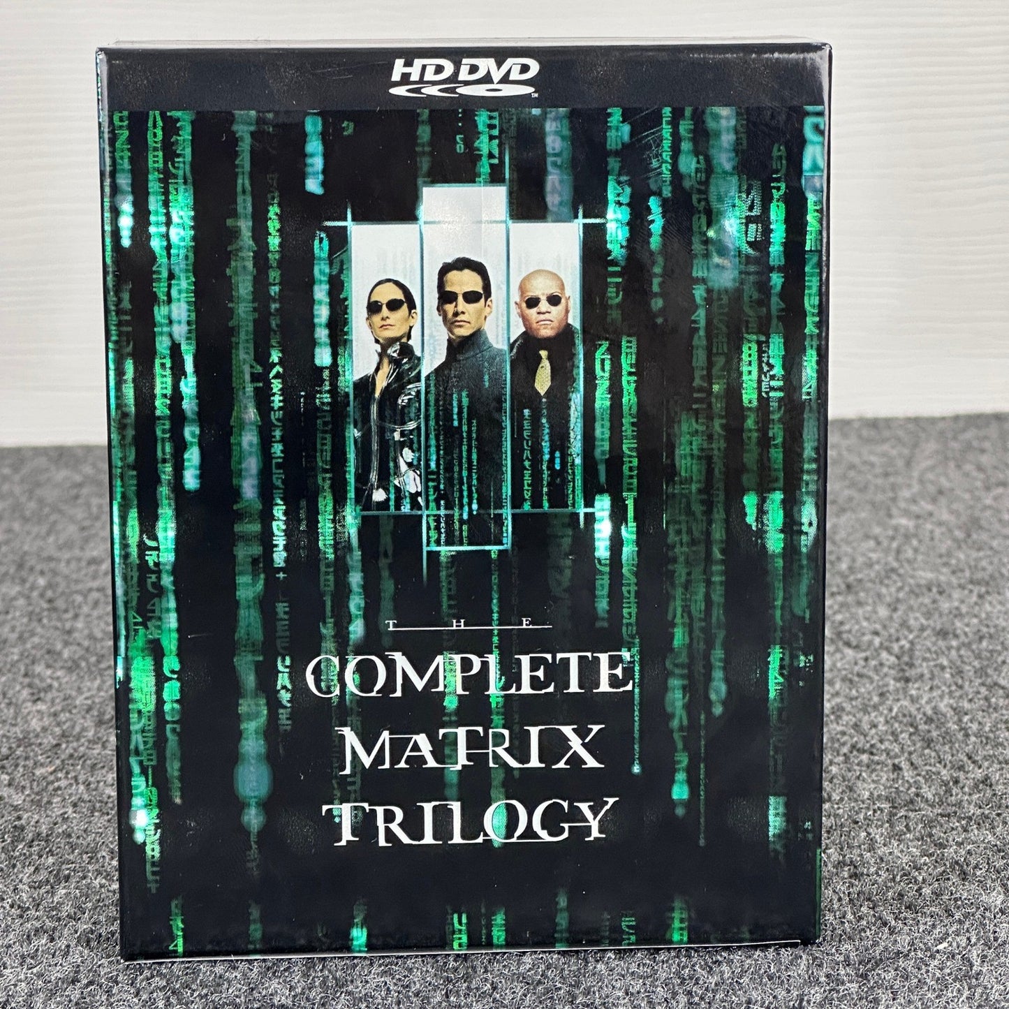 The Complete Matrix Trilogy HD DVD Box Set 3-Disc 1080p Warner Bros 2007 Rare by Buysaavy