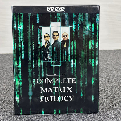 The Complete Matrix Trilogy HD DVD Box Set 3-Disc 1080p Warner Bros 2007 Rare by Buysaavy