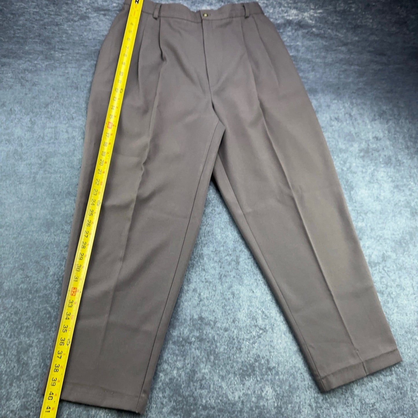 Vintage Sellecca Pleated Trousers Womens 20WP Charcoal Grey Made in USA Slacks by Sellecca