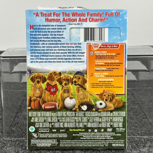 Air Buddies DVD Walt Disney Home Entertainment Talking Puppies Movie Slipcover by Buysaavy