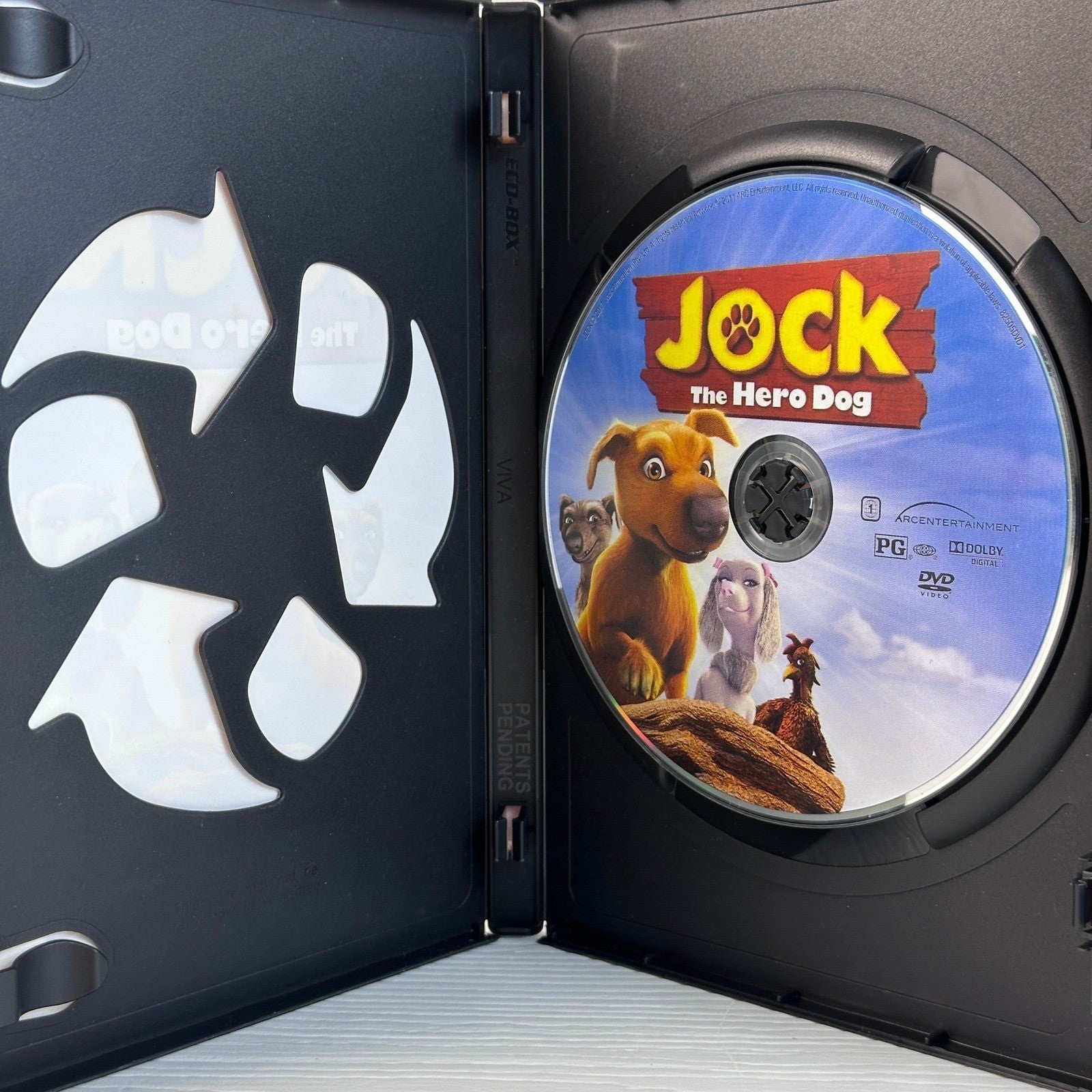 Jock The Hero Dog DVD 2011 Animated Family Movie Donald Sutherland Helen Hunt PG by Buysaavy