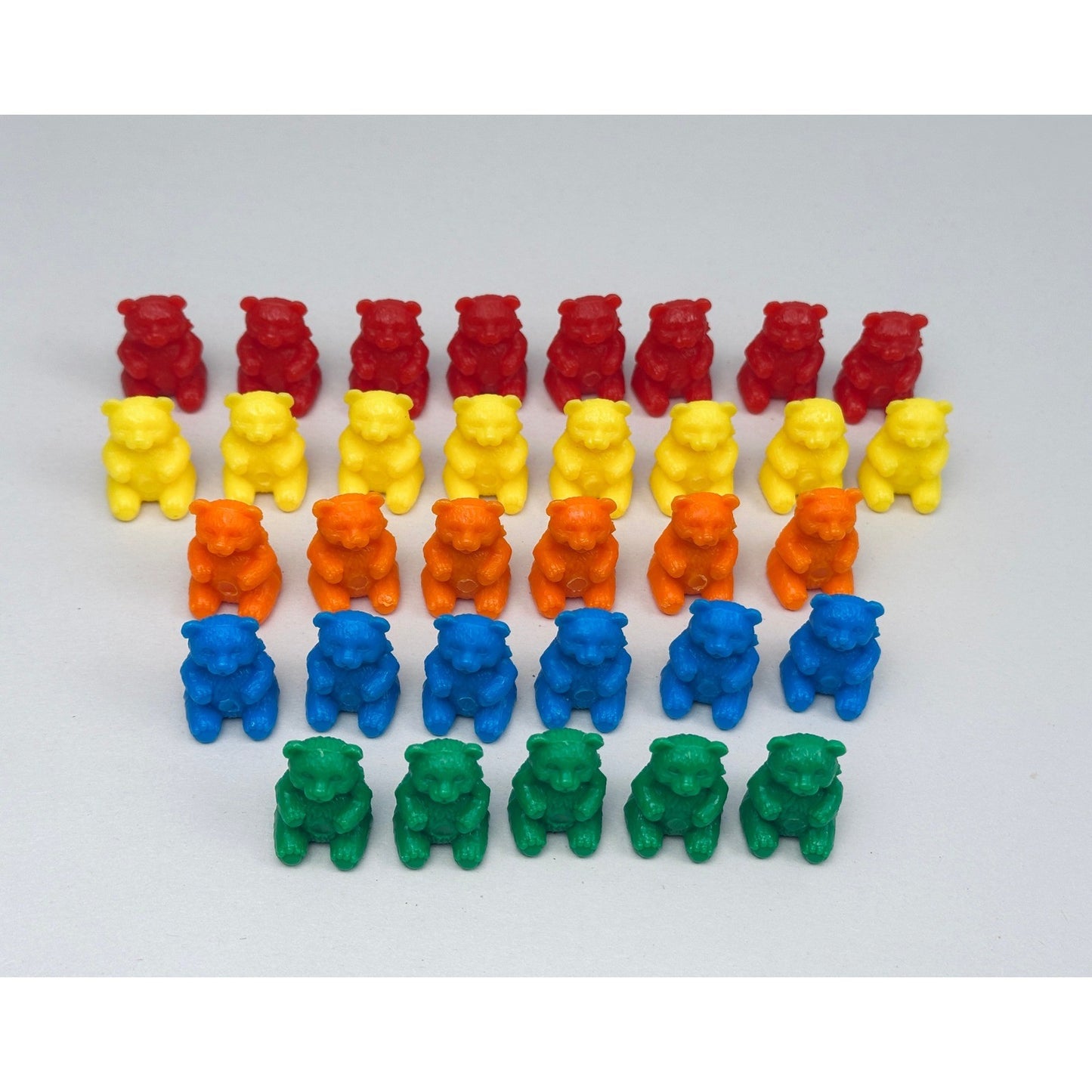 Learning Resources Counting Bears Math Counters Small Toy Animals 33-Piece Set by Unbranded