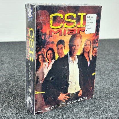 CSI Miami The Complete Second Season DVD Box Set New Sealed 097368862043 by Buysaavy