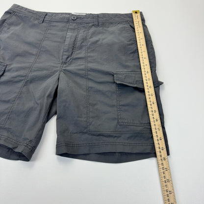 Goodfellow & Co Mens Gray Cargo Shorts Size 38 Utility Hiking Outdoor Casual by Goodfellow & Co