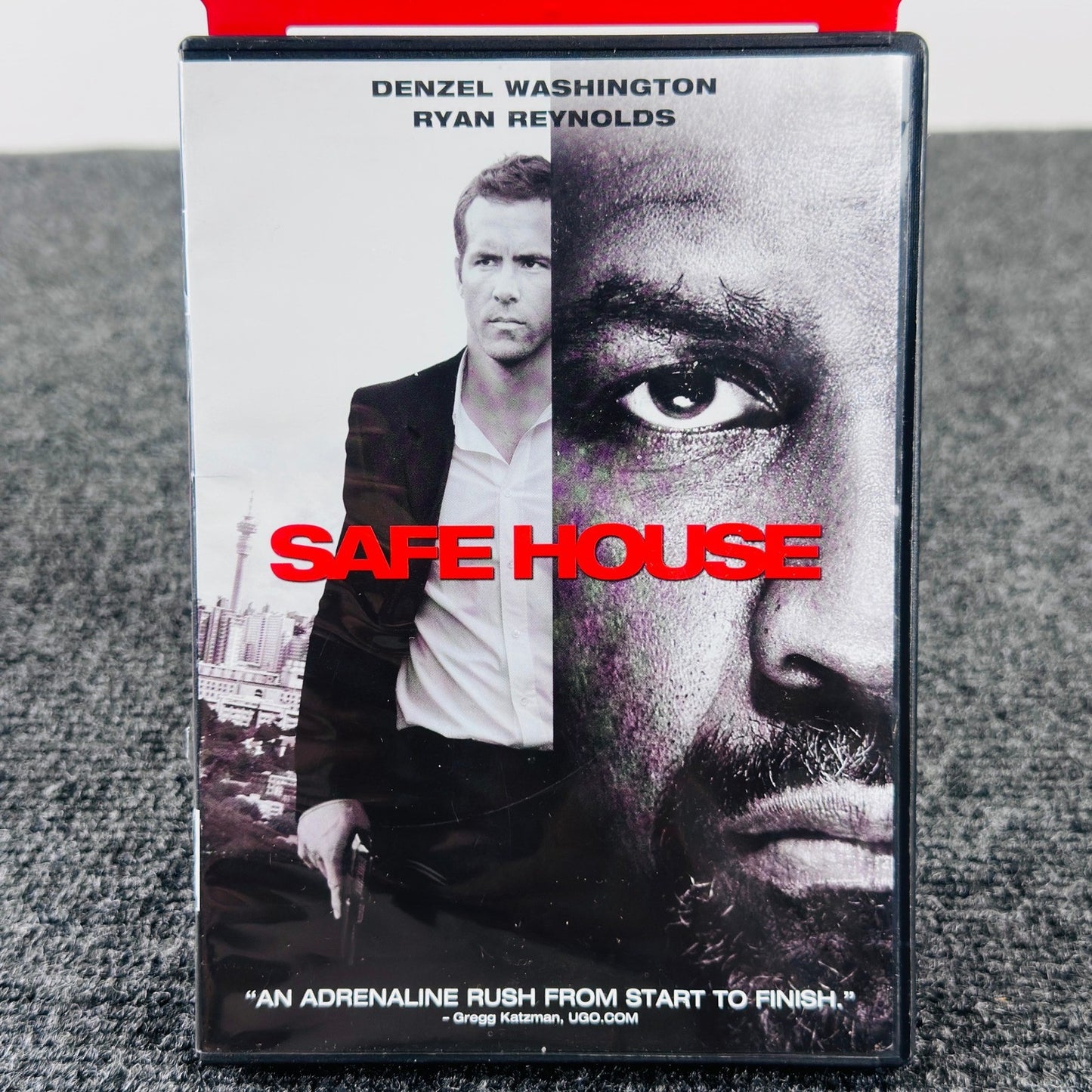 Safe House DVD Denzel Washington Ryan Reynolds Action Thriller 2012 Universal by Buysaavy