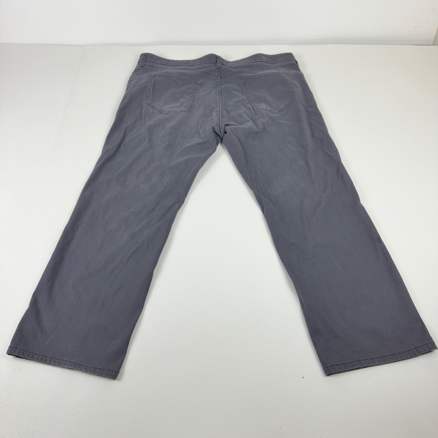 Weatherproof Vintage Mens Straight Fit Pants Gray 40x30 Cotton Stretch Chino by Weatherproof Vintage
