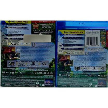Disney Tangled 3D Blu-ray 4-Disc Combo Pack 2D DVD Digital Copy Spanish Audio by Buysaavy