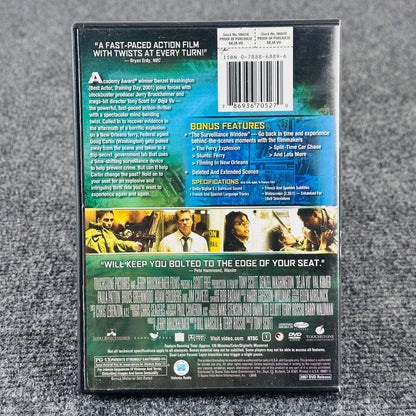 Deja Vu DVD Denzel Washington Tony Scott Sci-Fi Action Thriller 2007 Widescreen by Buysaavy