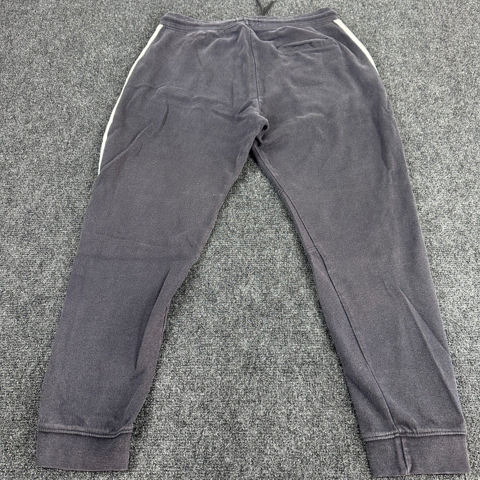 Bershka Slim Jogger Sweatpants Mens L Gray Elastic Waist Casual Pants Fit by Bershka