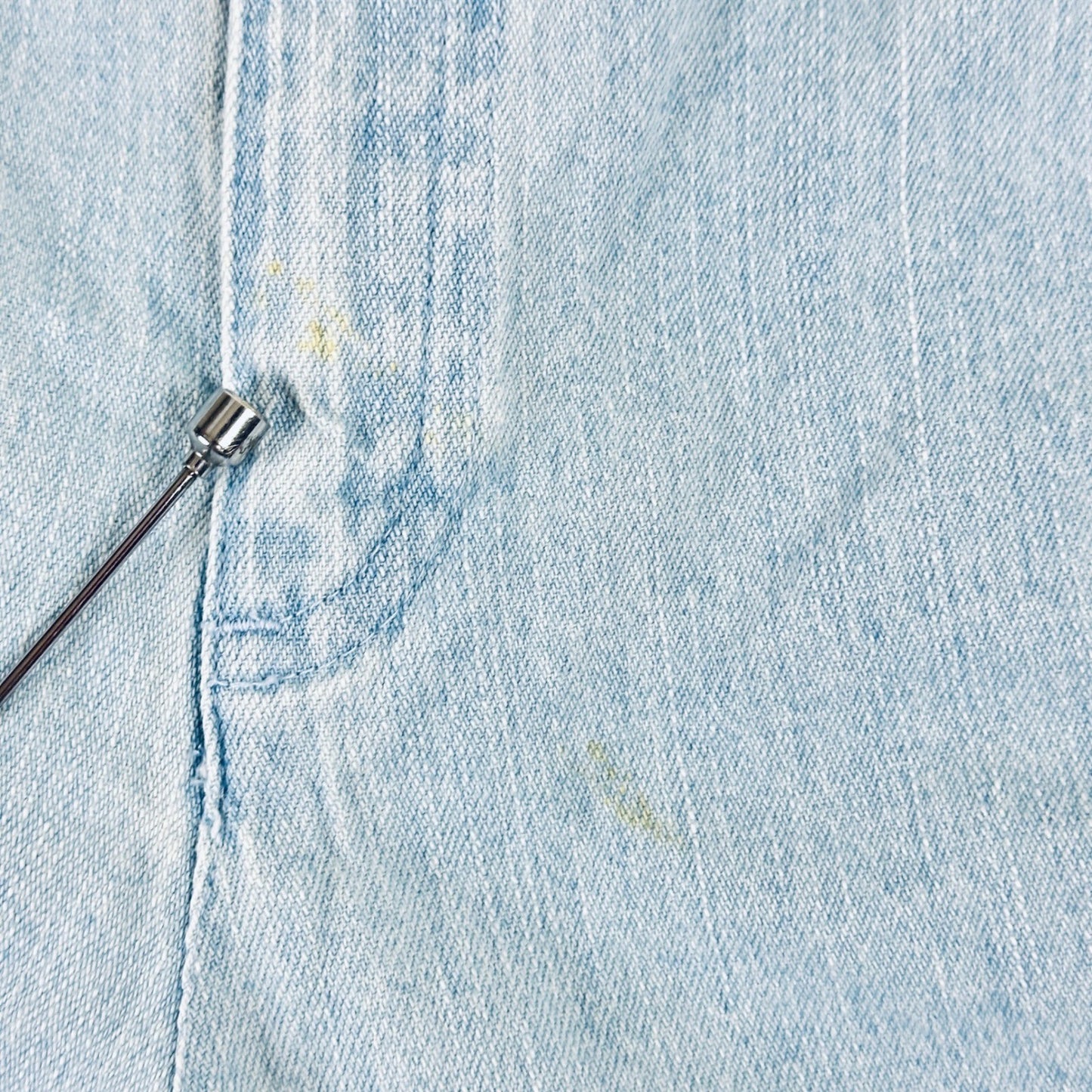 Liz Claiborne Lizwear Light Wash Denim Bermuda Shorts 18W Light Blue Cotton by Liz Claiborne