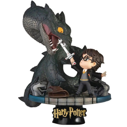 Harry Potter Harry vs Basilisk D-Stage 123 Beast Kingdom Diorama Figurine by Beast Kingdom
