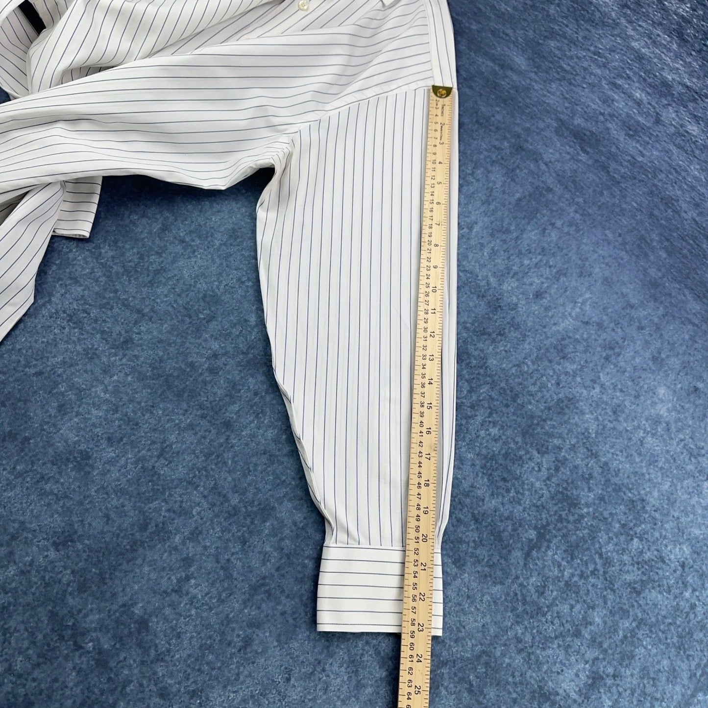 Brooks Brothers Regent Fit Striped Supima Cotton Non-Iron Dress Shirt 16.5 33 by Brooks Brothers