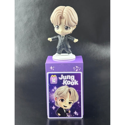 BTS TinyTAN McDonalds Happy Meal Figure Full Set of 7 with Boxes and Cards 2024 by McDonald's