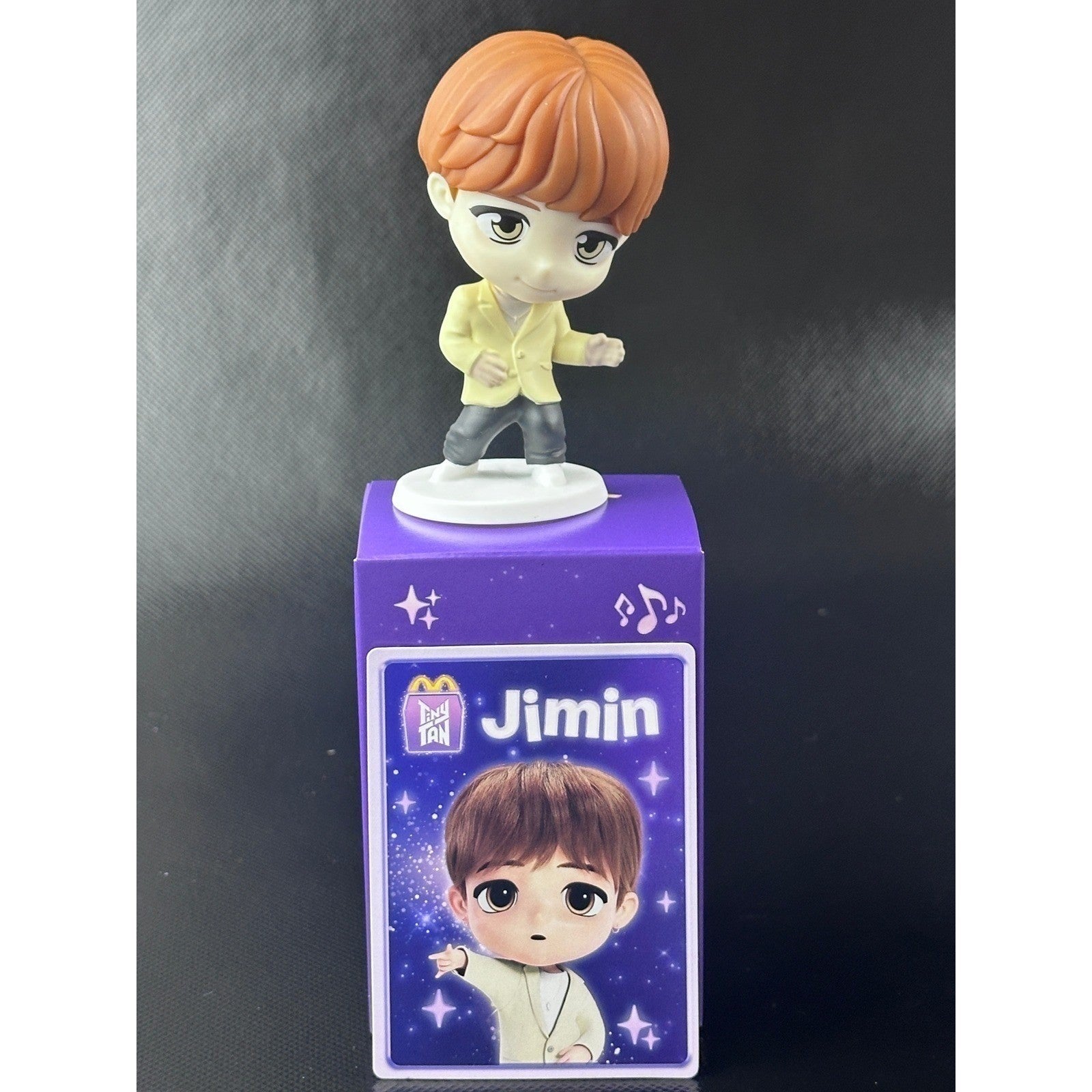 BTS TinyTAN McDonalds Happy Meal Figure Full Set of 7 with Boxes and Cards 2024 by McDonald's