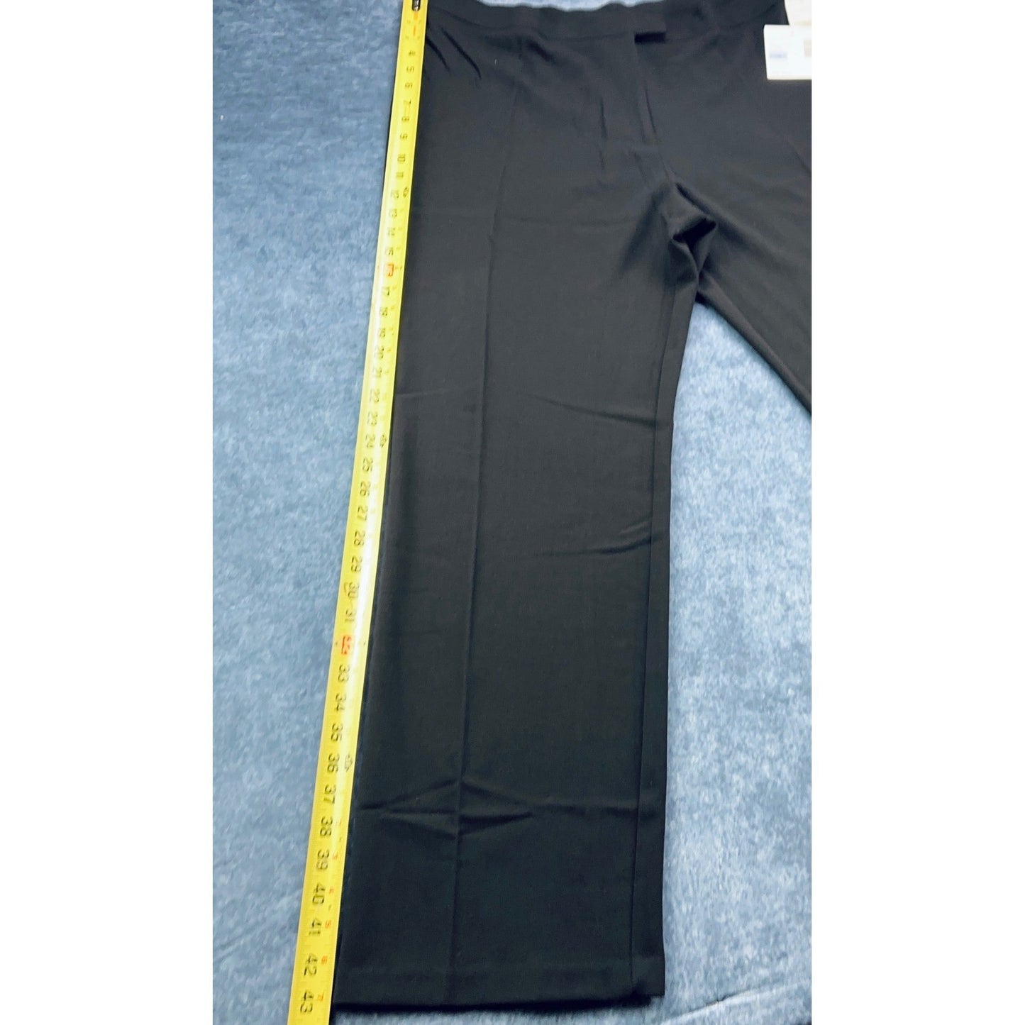 Sag Harbor Missy Modern Luxuries Black Stretch Dress Pants Size 18 H63112 NWT by Sag Harbor