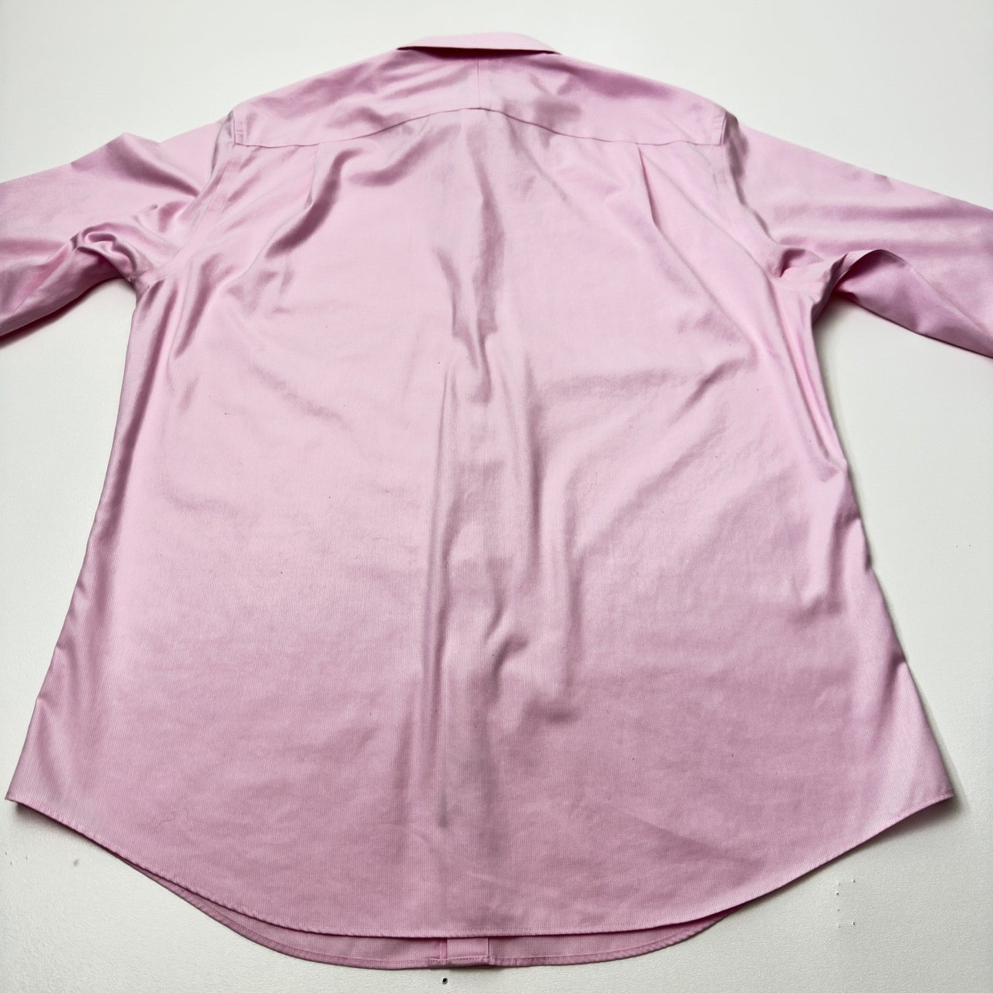 Jos. A. Bank Traveler Mens Tailored Fit Pink Cotton Dress Shirt 16.5-34 by Jos. A. Bank