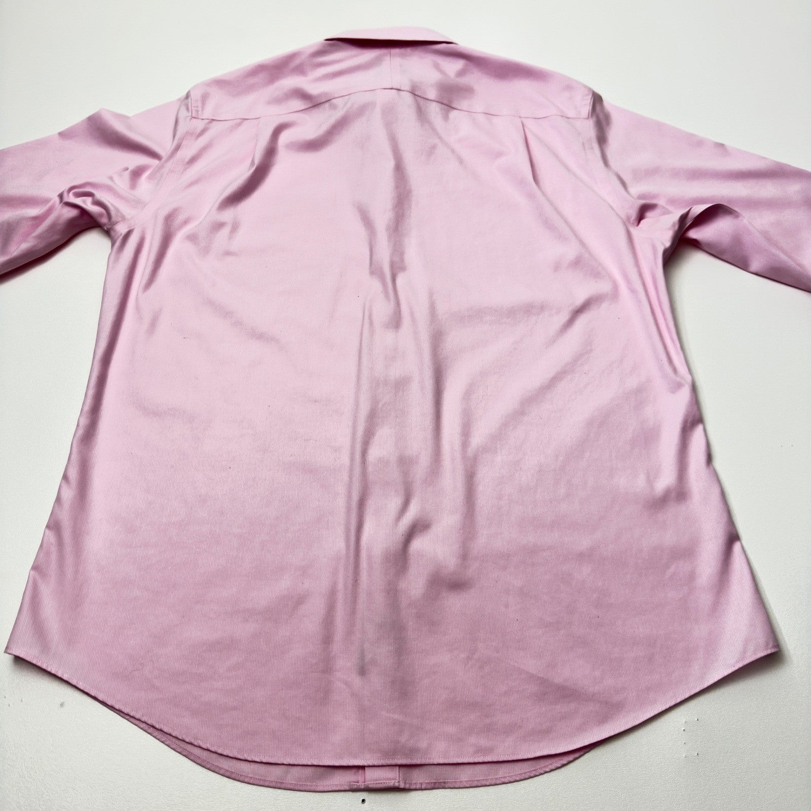 Jos. A. Bank Traveler Mens Tailored Fit Pink Cotton Dress Shirt 16.5-34 by Jos. A. Bank