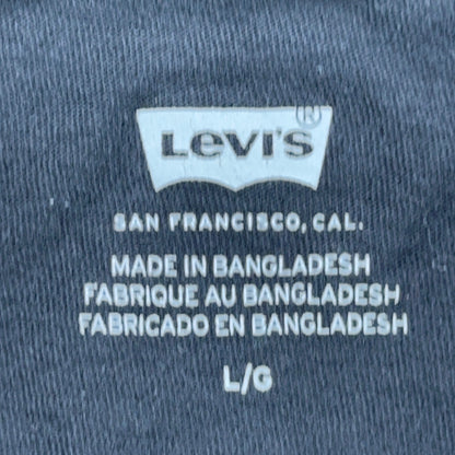Levis Womens Rainbow Logo Graphic T-Shirt Black Short Sleeve Crewneck Large by Levi's