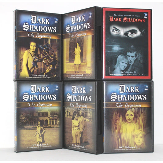 Dark Shadows The Beginning DVD Box Set Collections 1, 2, 4, 5, 6, 21 by Buysaavy