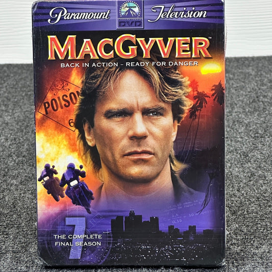 MacGyver The Complete Final Season 7 DVD Richard Dean Anderson New Sealed 4-Disc by Buysaavy