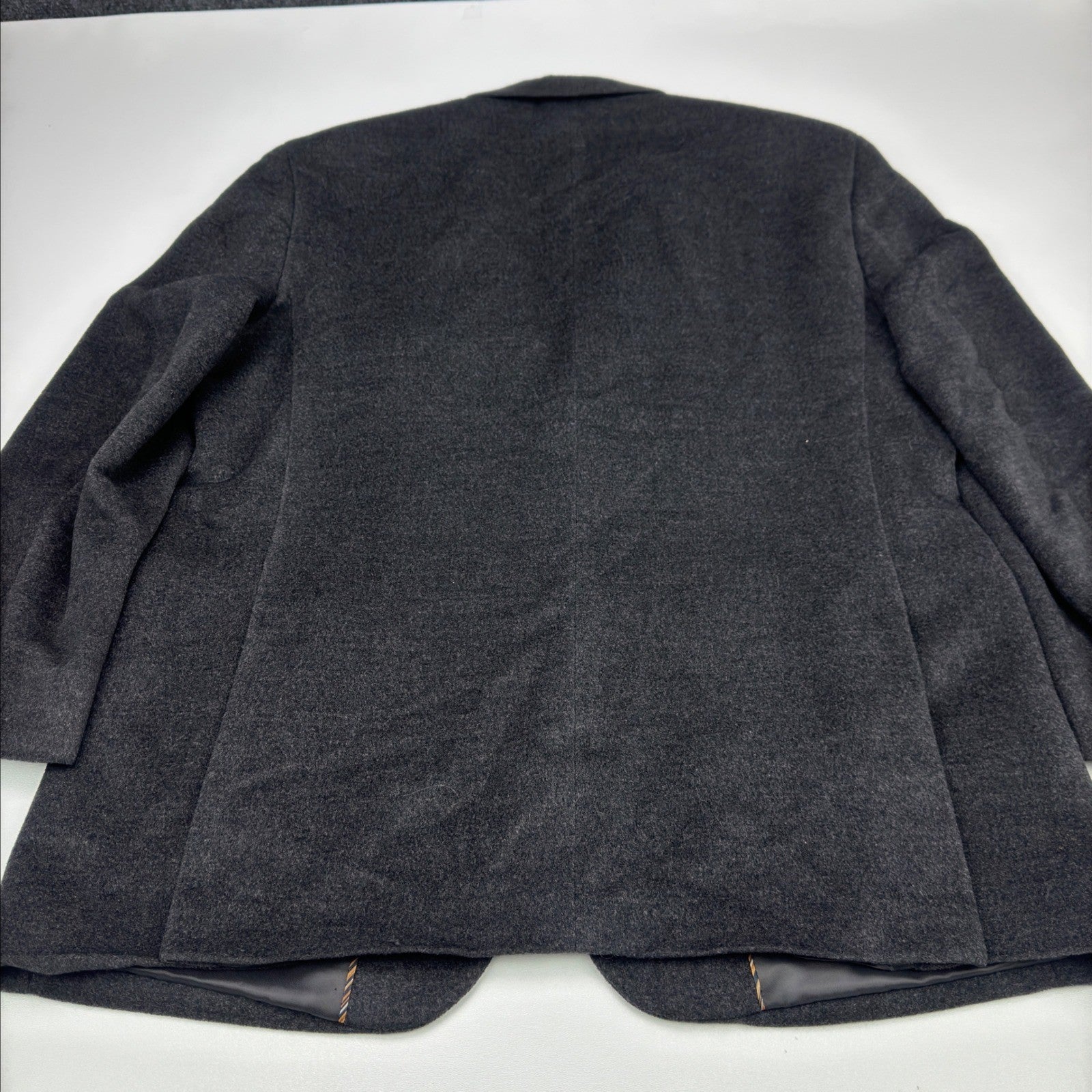 Jones New York Mens 44R Blazer Charcoal Grey Two Button Sport Coat Jacket by Jones New York