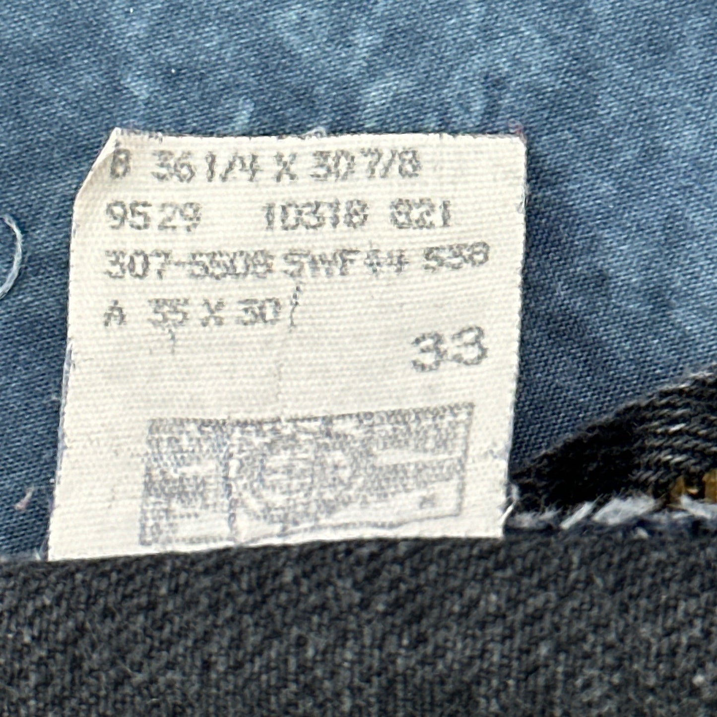 Lee Vintage 90s High Waisted Mom Jeans Faded Black Tapered Leg 18W Med USA Made by Lee