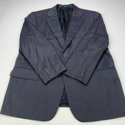 Joseph Abboud Collection Mens 44S Navy Blue Wool Micro Stripe Blazer Sport Coat by Joseph Abboud