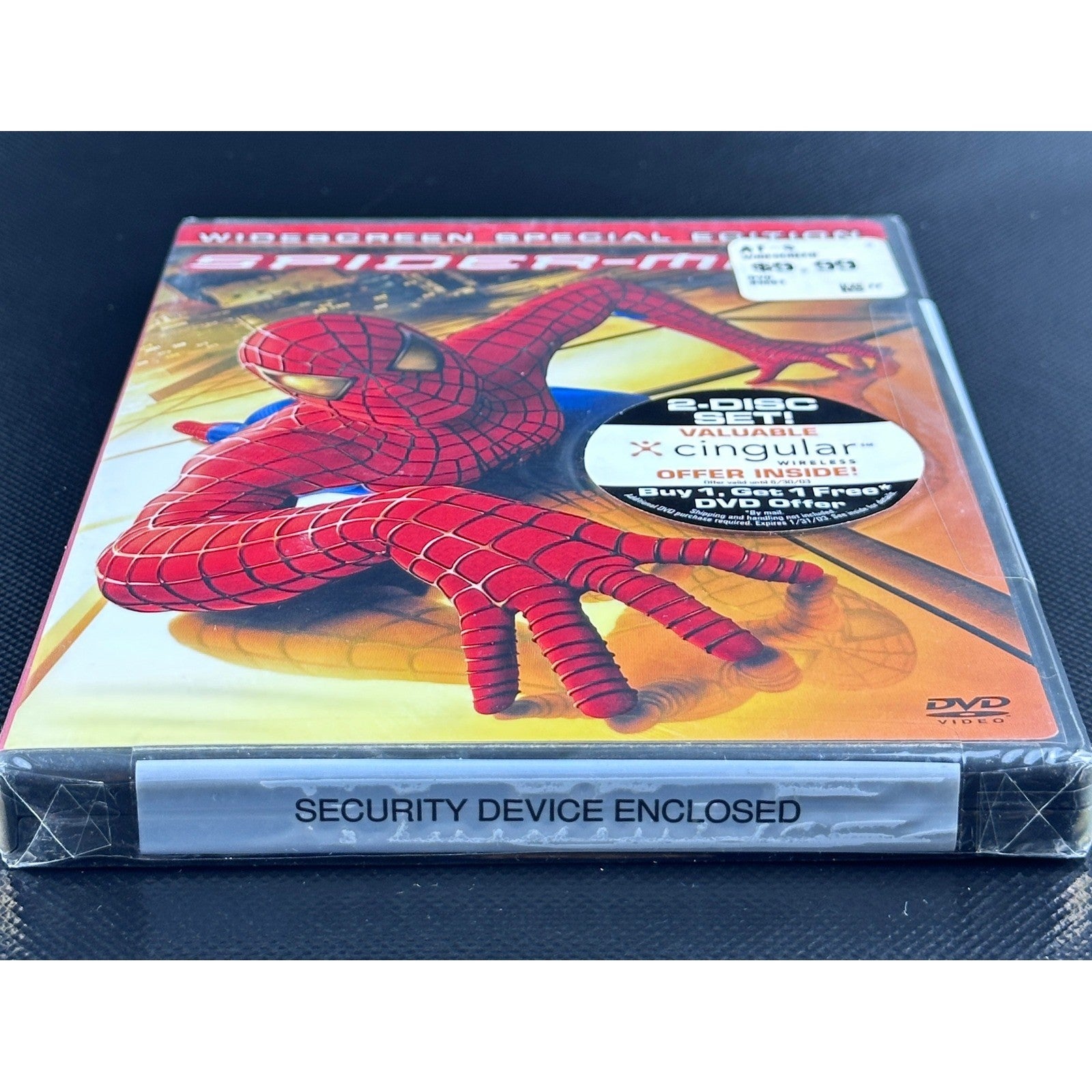Spider-Man Widescreen Special Edition 2-Disc Collectible DVD Movie Classic by Buysaavy