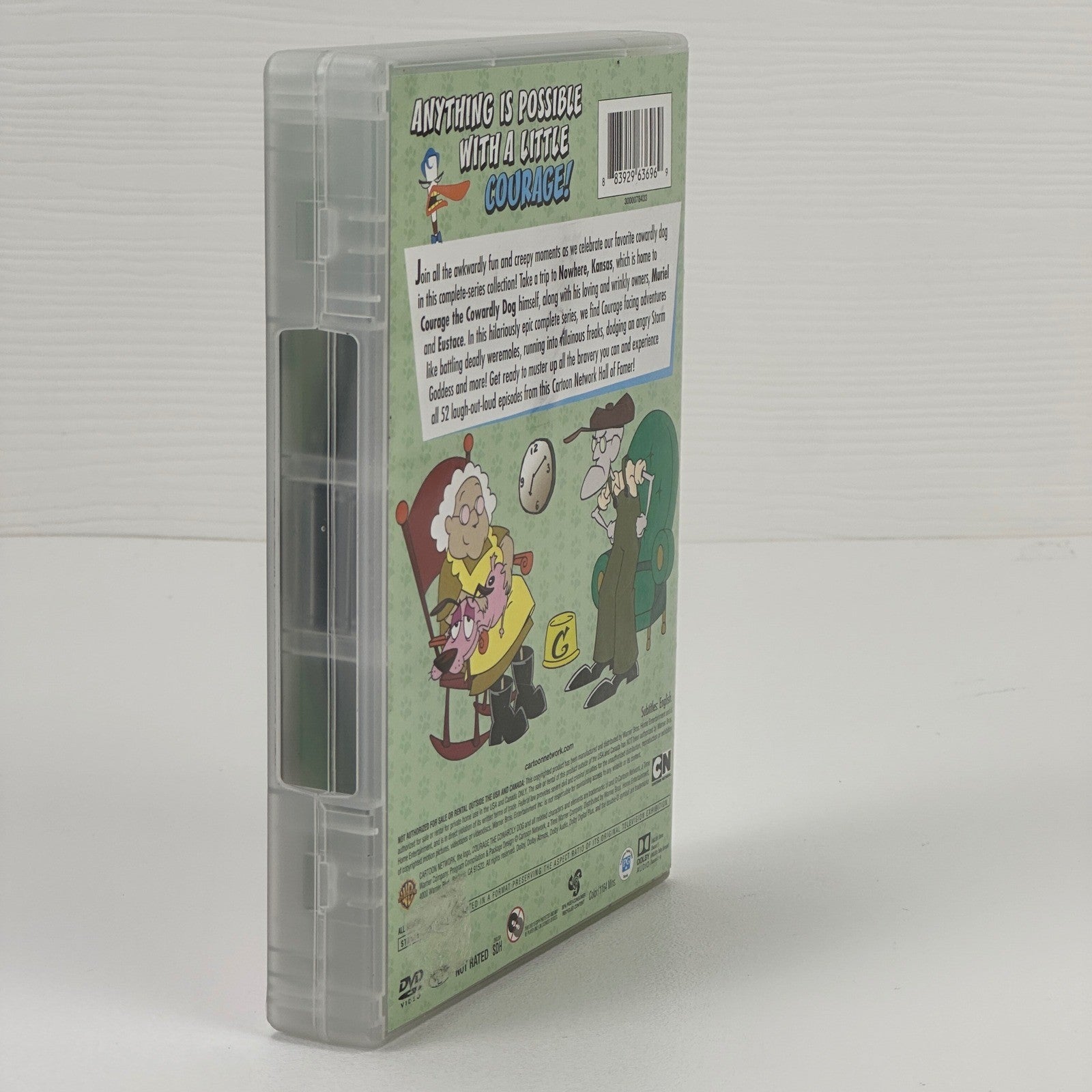 Courage the Cowardly Dog The Complete Series DVD Cartoon Network Hall of Fame by Buysaavy